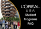 L'Oréal USA Student Programs FAQ